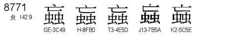 U+8771